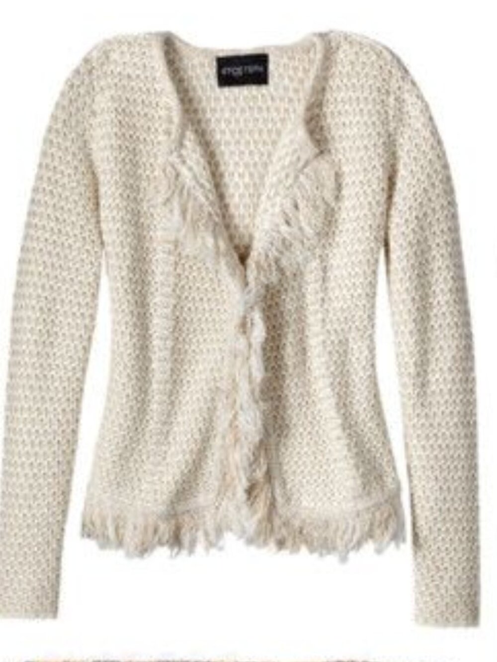 Etcetera Fringed Cardigan